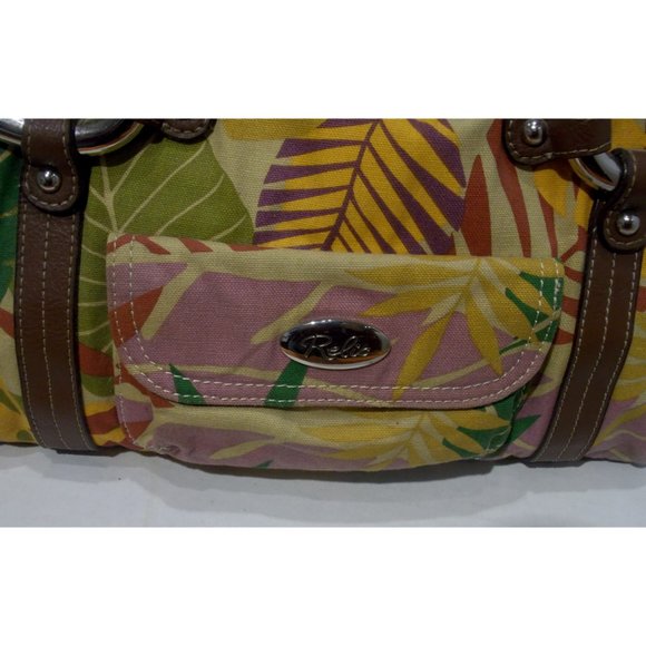 Relic Fossil Fern Print Purse-Excellent Condition - Picture 4 of 7